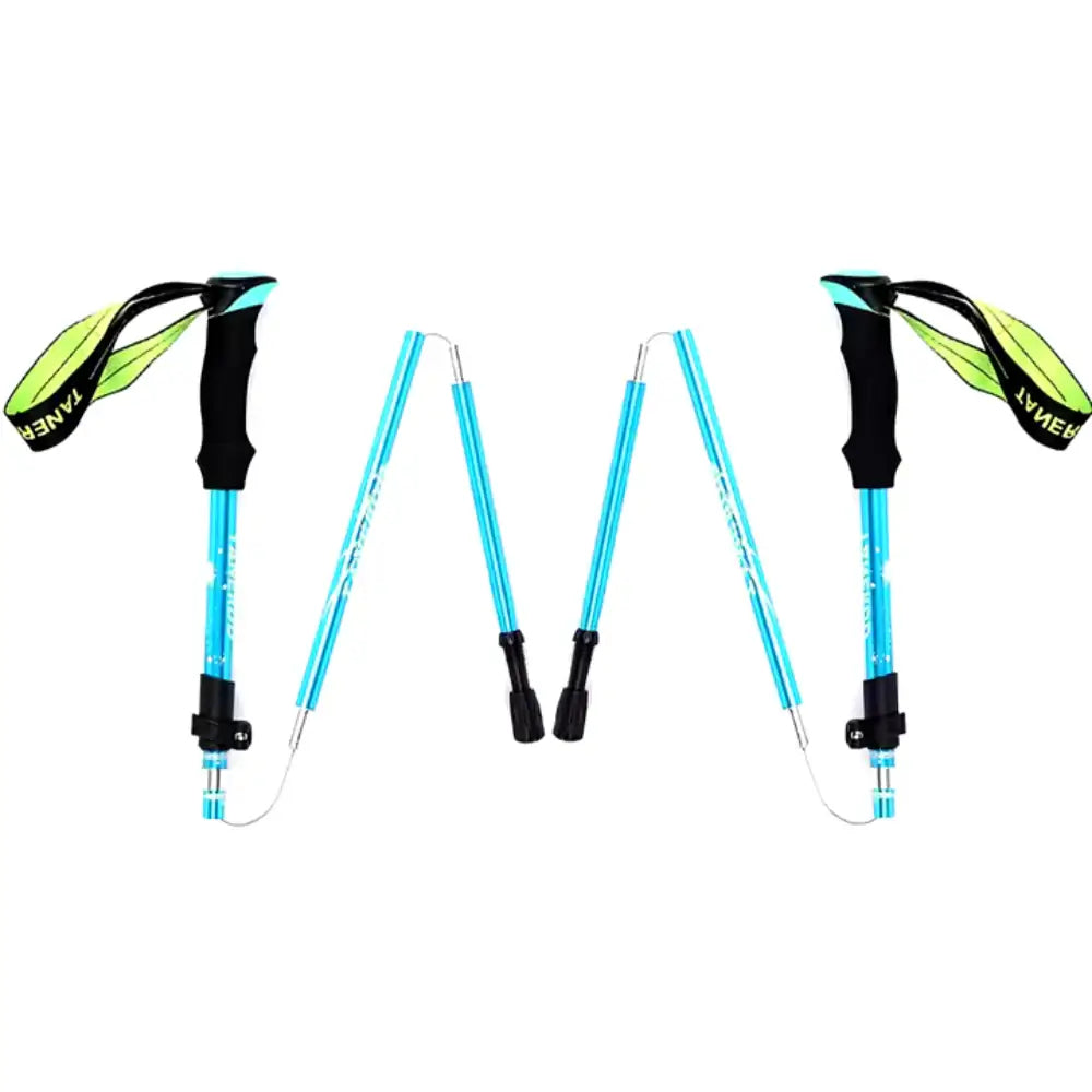 Telescopic Walking Poles – Adjustable Folding Trekking Sticks for Hiking & Nordic Walking – Best for Seniors & Outdoor Adventures