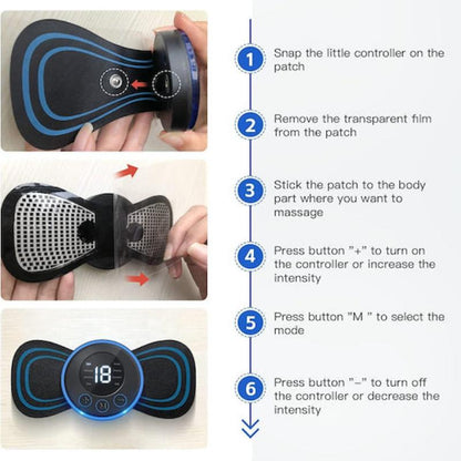 Sciatic Pain Relief TENS Machine – Targeted Back & Lower Back Therapy