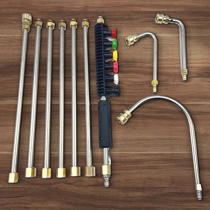 4000 PSI Telescopic Gutter Cleaner – High-Pressure Washer Wand with Extension Lance for Roofs, Walls, and Drains