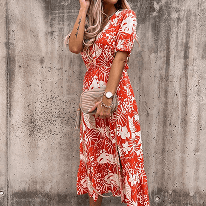 Flowy Belle™ | Women's Summer Midi Dress | Lightweight, Sleeveless, Breathable Fabric for Effortless Style