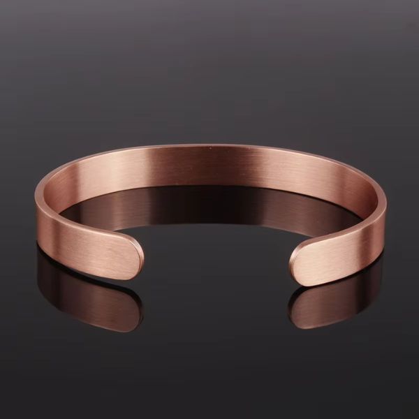 Men's Copper Magnetic Bracelet - Therapy Bangle with Health Benefits