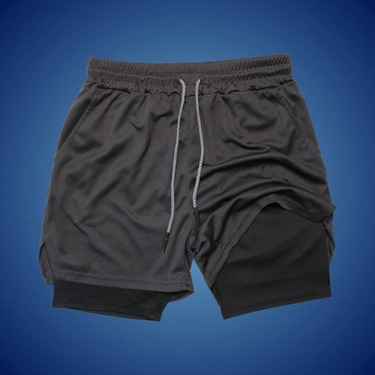 Men’s Breathable Moisture-Wicking Running Shorts | Flexible with Pockets for Gym & Trail Running