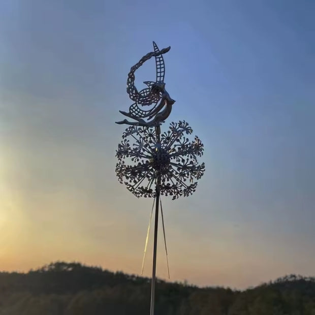 Steel Fairy Garden Statues | Durable Steel Design for Outdoor Use