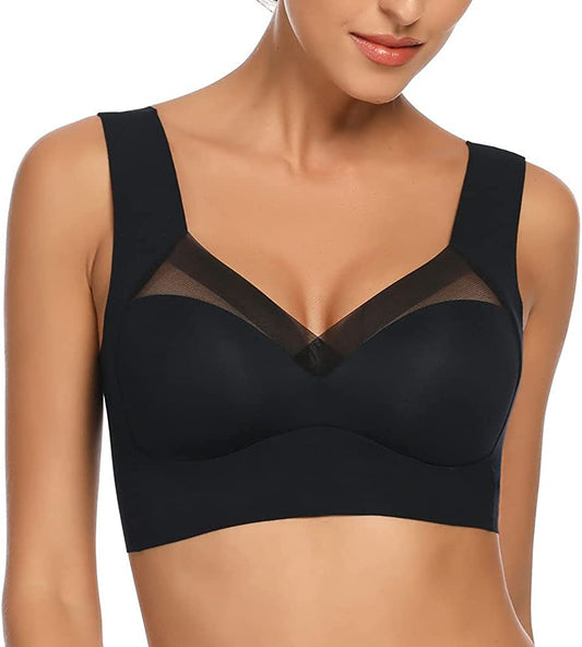 Comfortable Seamless Bra for Women - Soft Fabric, Wireless Design, Everyday Comfort