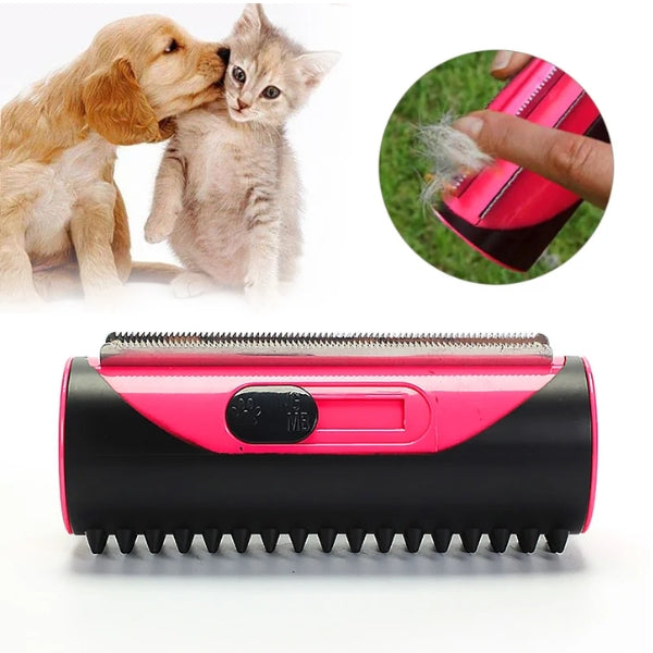 Deshedding Dog Brush – Effective Grooming Tool for Dogs, Reduces Shedding & Removes Undercoat Hair