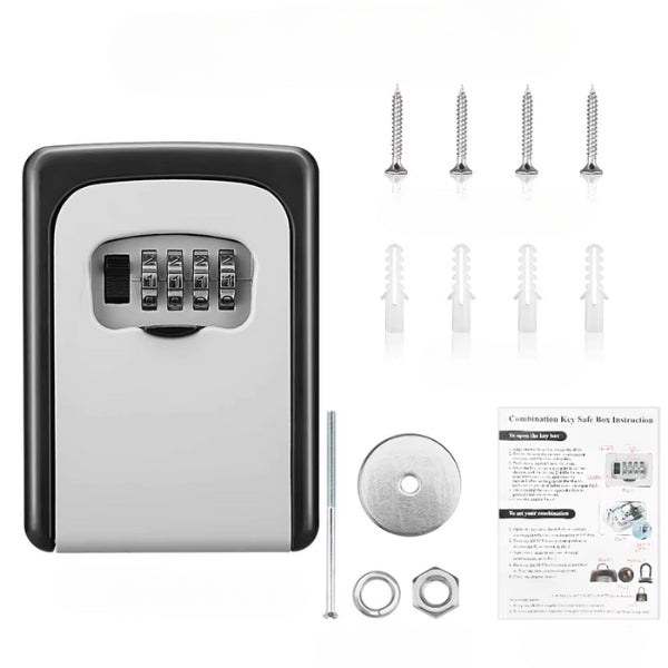 Police-Approved Key Safe Box - Secure Master Lock for Homes & Offices