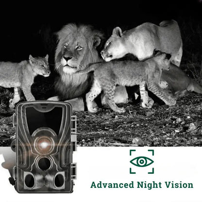 Wild Eye Vision Pro Outdoor Wildlife Camera – Night Vision, WiFi & HD Trail Camera for Nature Enthusiasts