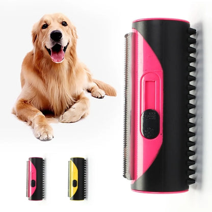 Deshedding Dog Brush – Effective Grooming Tool for Dogs, Reduces Shedding & Removes Undercoat Hair