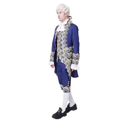 18th Century Costume – Rococo Baroque Victorian Men's Outfit for Halloween, Performance, and Masquerade