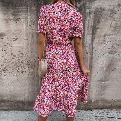 Flowy Belle™ | Women's Summer Midi Dress | Lightweight, Sleeveless, Breathable Fabric for Effortless Style