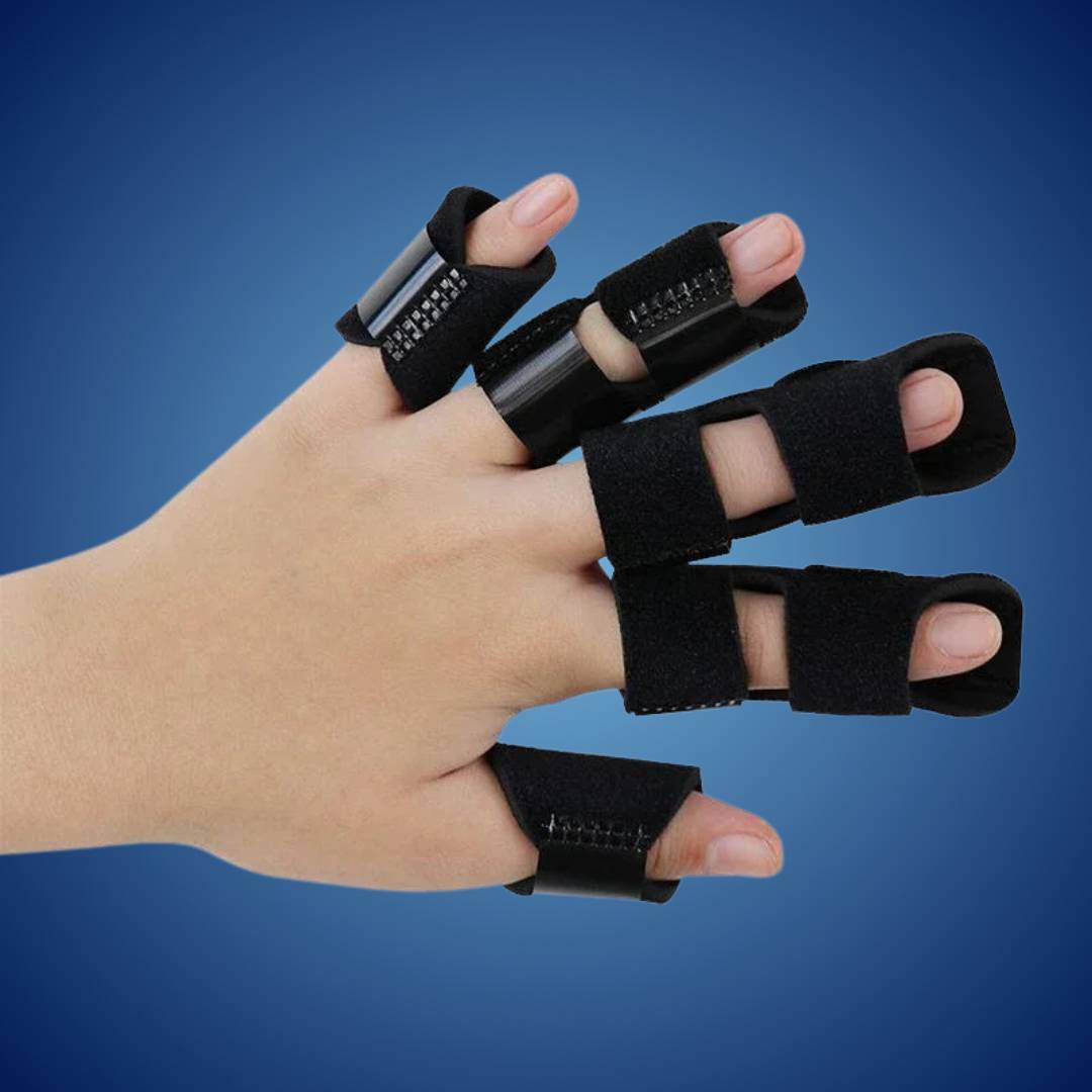 Finger Splint for Arthritis and Tendonitis – Adjustable Stabilizer Brace for Finger Rehabilitation