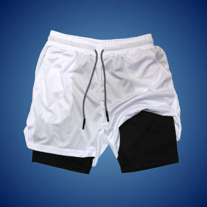 Men’s Breathable Moisture-Wicking Running Shorts | Flexible with Pockets for Gym & Trail Running