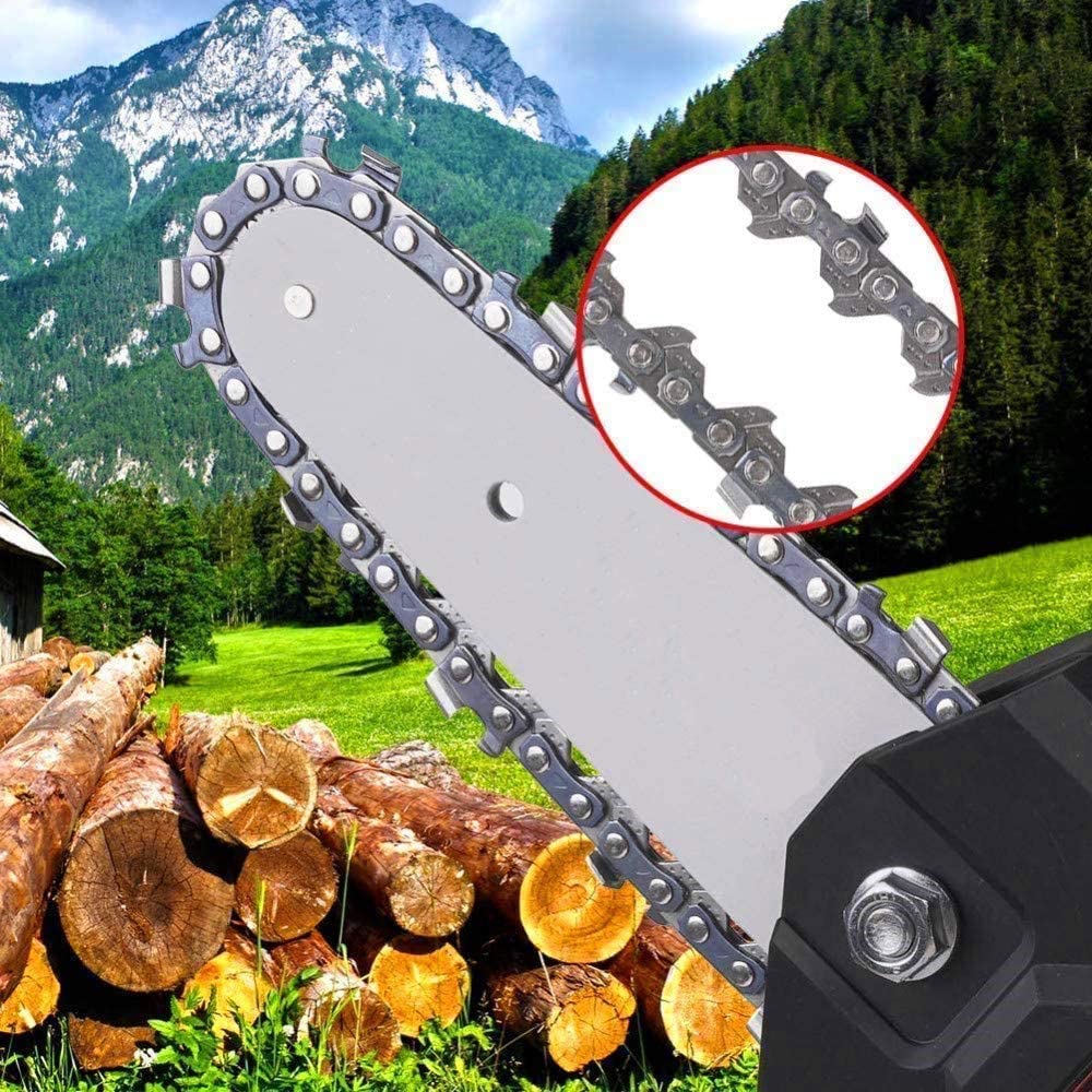 Mini Electric Chainsaw for Wood & Tree Cutting | Portable Garden Saw