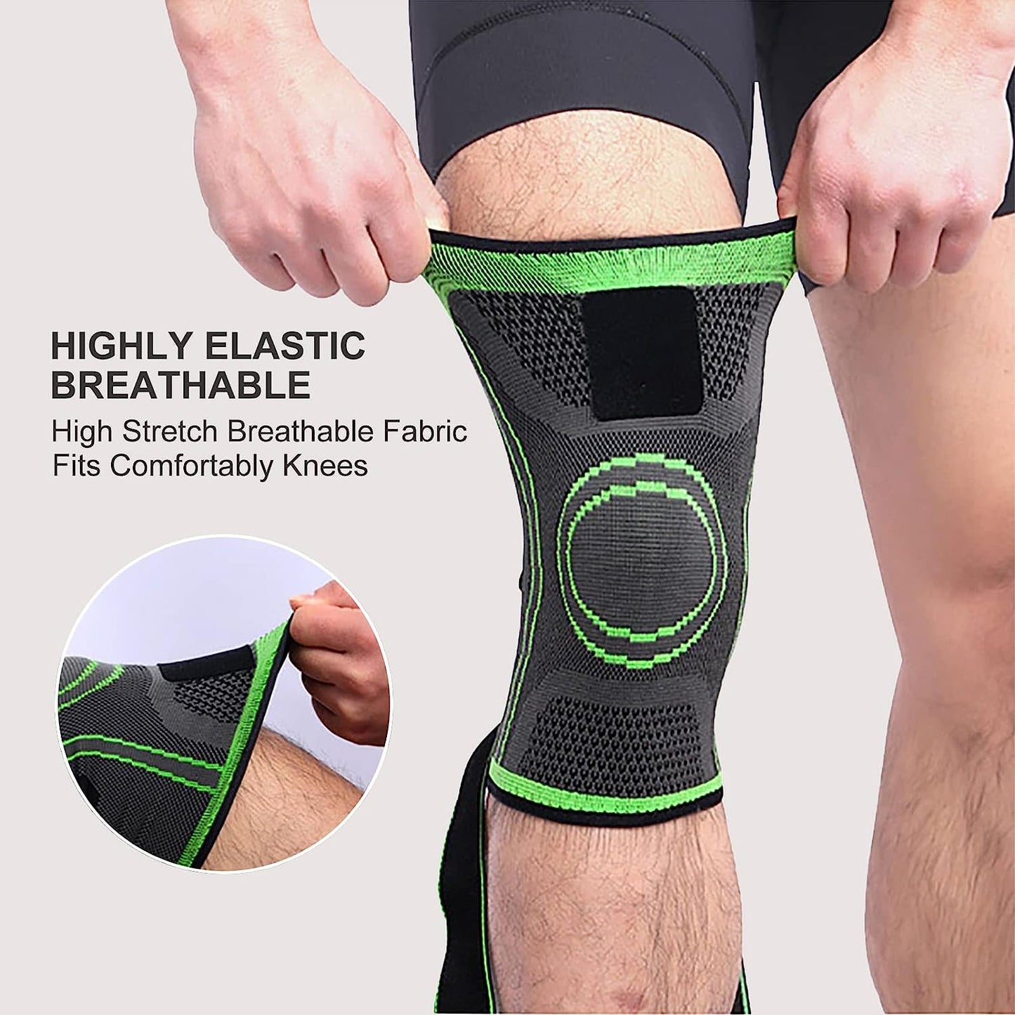 Knee Supports Brace for Running for Osteoarthritis and Knee Stabilizer Support