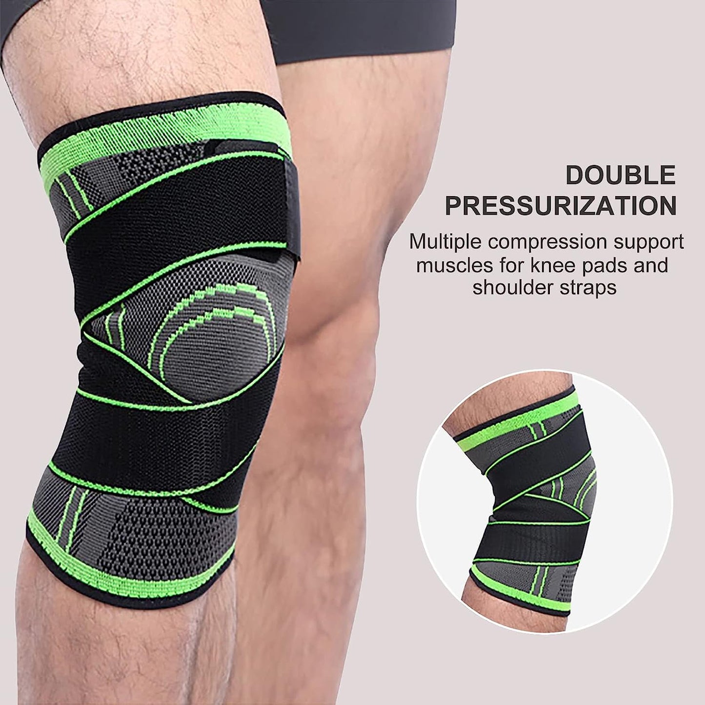 Knee Supports Brace for Running for Osteoarthritis and Knee Stabilizer Support