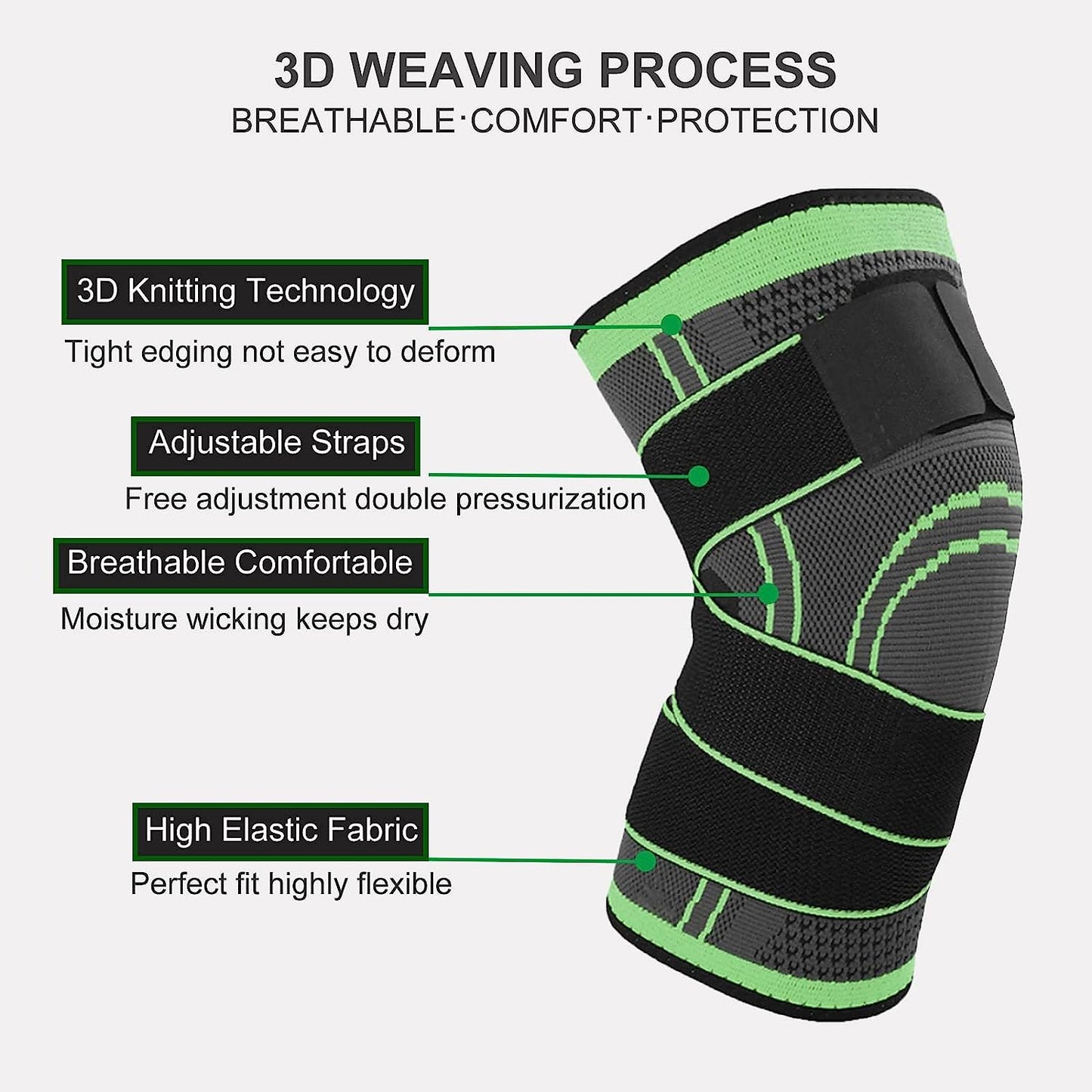 Knee Supports Brace for Running for Osteoarthritis and Knee Stabilizer Support