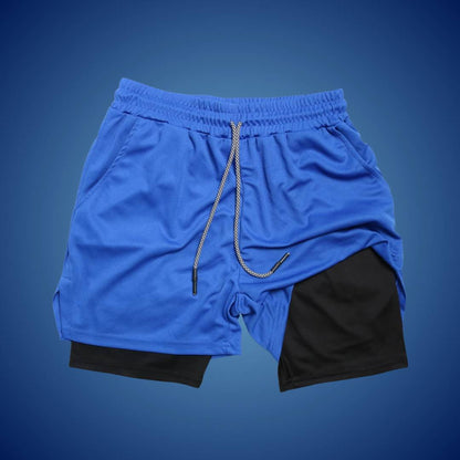 Men’s Breathable Moisture-Wicking Running Shorts | Flexible with Pockets for Gym & Trail Running