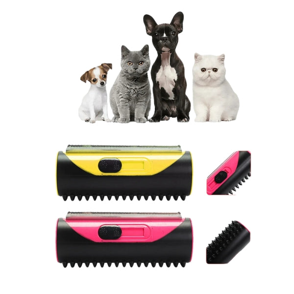 Deshedding Dog Brush – Effective Grooming Tool for Dogs, Reduces Shedding & Removes Undercoat Hair