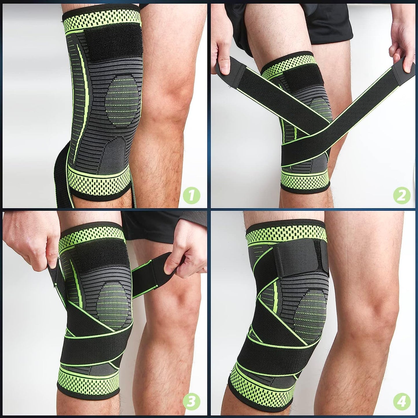 Knee Supports Brace for Running for Osteoarthritis and Knee Stabilizer Support