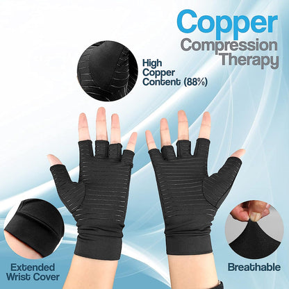 Arthritis Tendon NHS Heated Gloves for Painrelief