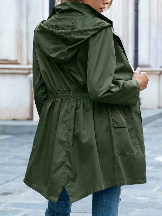 Women's Lightweight Rain Jacket | Waterproof Windbreaker, Breathable Fabric & Packable Design
