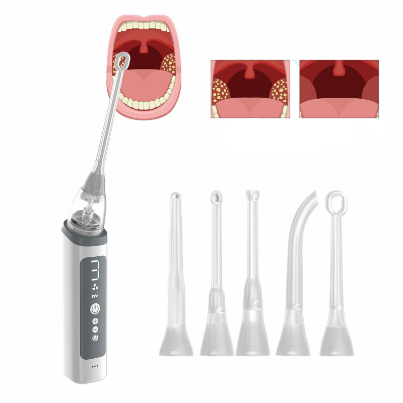 Tonsil Stone Removal Kit with Irrigation Syringe – Effective Tool for Tonsilith Extraction