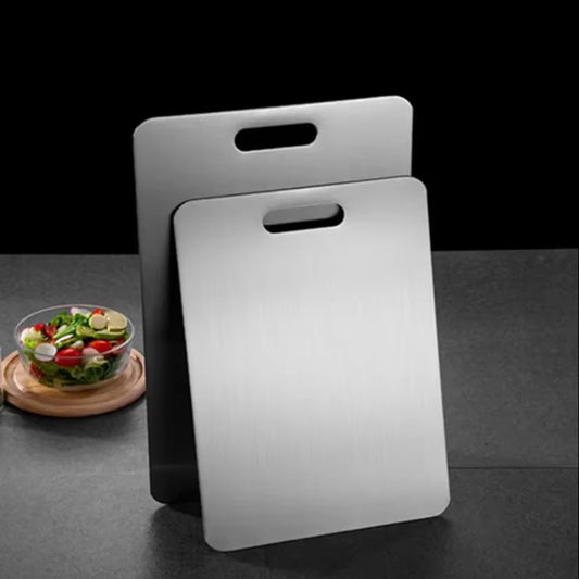 Stainless Steel Chopping Board – Non-Absorbent & Bacteria-Resistant Surface