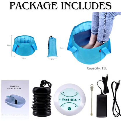 Foot Detox Machine – Advanced Ionic Foot Bath for Total Wellness and Purification