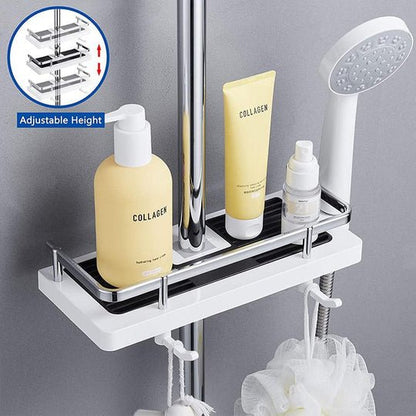 No-Drill Shower Organizer | Ultimate Bathroom Storage Solution