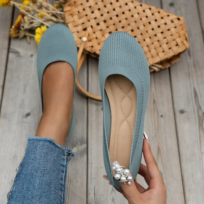B&S | Orthopaedic & Breathable Flat Loafers for Women – Comfortable Sandals for All-Day Wear