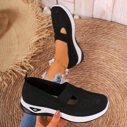 Women’s Orthopedic Slip-On Shoes – Hands-Free Walking Trainers for Easy Wear & All-Day Comfort"