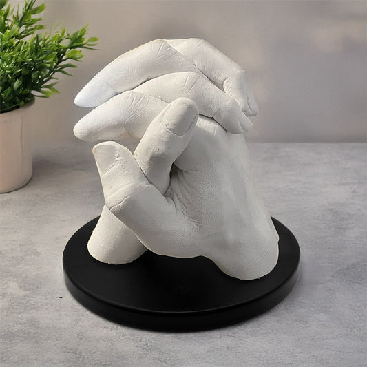 Hand Casting Kit - Artist Molding Handprint Keepsake Ideal for Lovers