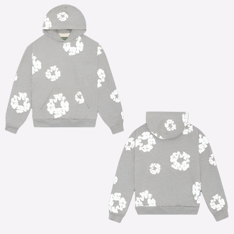 Unisex Tracksuit Set, Denim Material, Casual Sportswear, Comfortable Fit, Activewear for Everyday Use