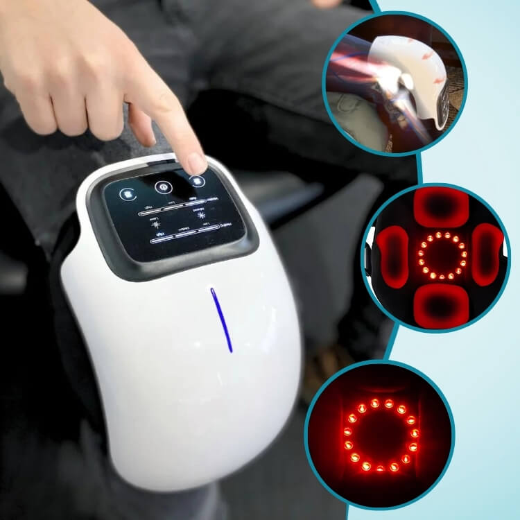 Knee Massager Machine | Heat, Vibration & Cold Therapy for Knee Pain Relief