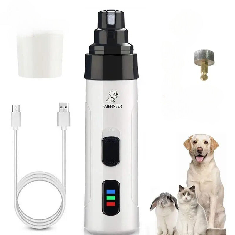 Pets Premium Nail Grinder for Dogs & Cats - Electric Dog Toenail Trimmers for Safe Grooming