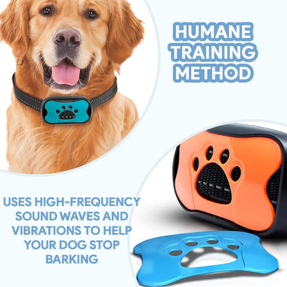 Anti-Barking Dog Collar – Effective Shock, Vibration & Sound Options for All Dog Sizes