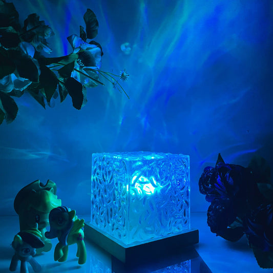 Northern Lights Projector – Relaxing Aurora Borealis Lamp for Stress Relief and Bedroom Ambiance