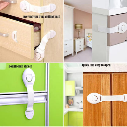 Drawer Lock for Baby Safety - 5 Pcs