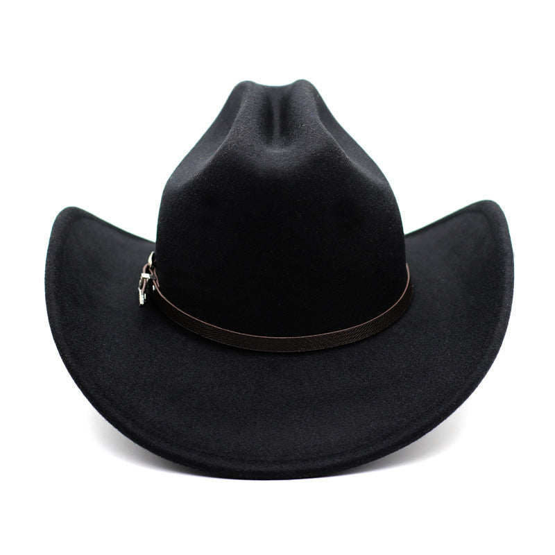 Black Western Authentic Cowboy Cowgirl Hat