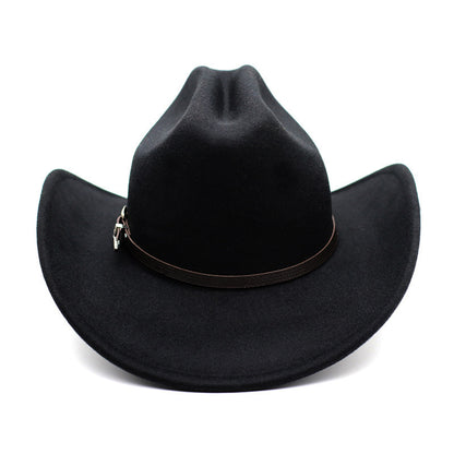 Black Western Authentic Cowboy Cowgirl Hat