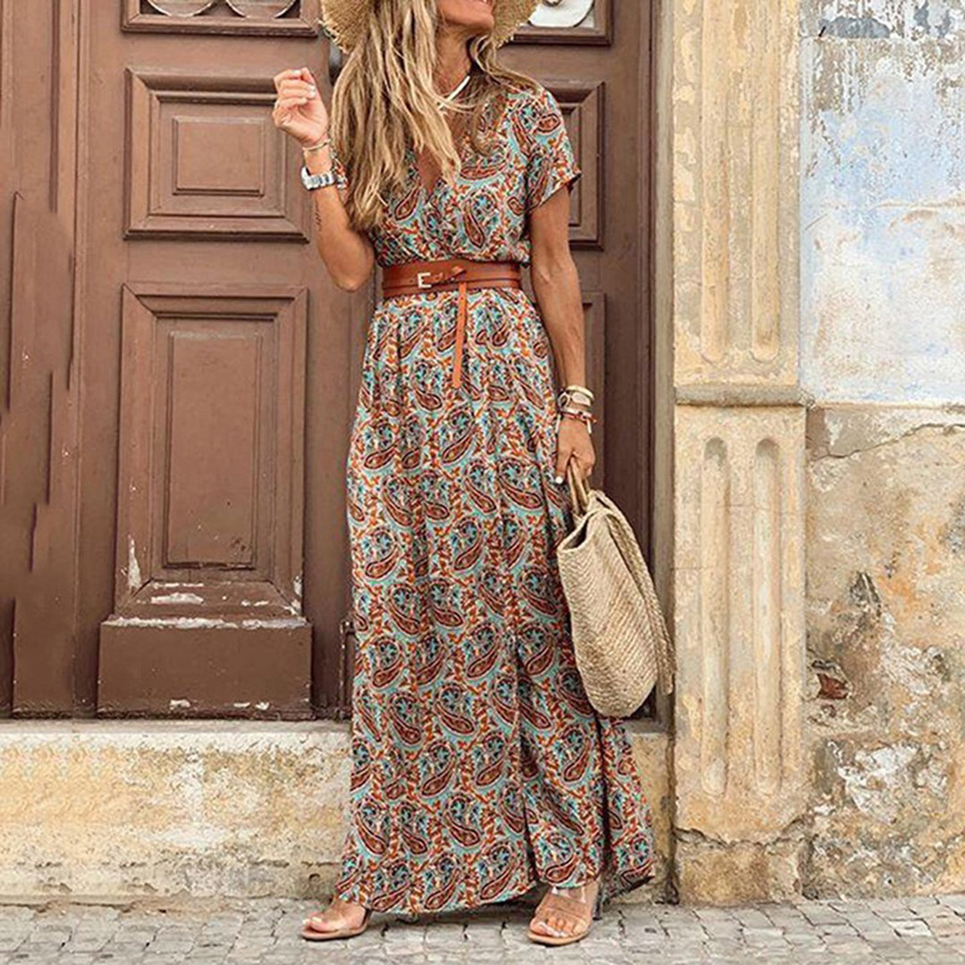 Boho Belle™ | Women's Maxi Dress | Lightweight, Breathable Fabric, All-Season Style