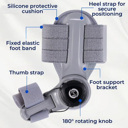 Adjustable Bunion Relief Brace for Hallux Valgus - Corrects and Alleviates Pain from Bunions