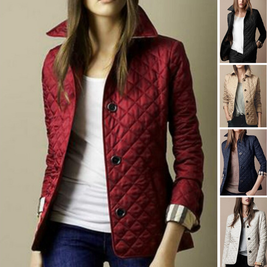 Solbelle | Womens Lightweight Quilted Jacket with Hood Smart Padded Coat for Spring, Summer & Autumn Outfits
