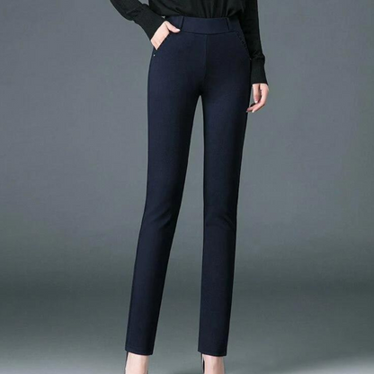 Pants Bella™ | Women's Straight-Cut Trousers | Soft Fabric, Tailored Fit & Versatile Style