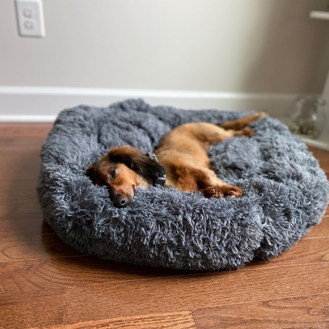 Cosy Calming Dog Bed - Soft Fluffy Dog Bed for Ultimate Comfort Washable