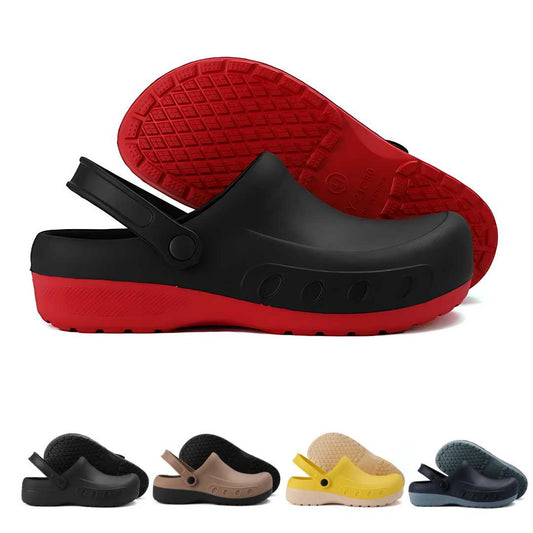 Slip-resistant Professional Chef Shoes Easy-to-clean Non-Slip, Comfortable, and Ventilated Culinary Kitchen Shoes