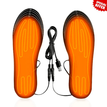 Professional Heated Shoe Insoles Rechargeable Inserts | Ultimate Foot Warmers for Cold Weather and Outdoor Activities | for Boots, Shoes, and Skiing