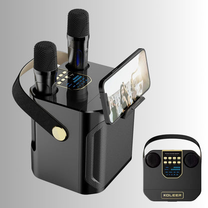 Portable Karaoke Machine - High-Power Bluetooth Speaker for Singing