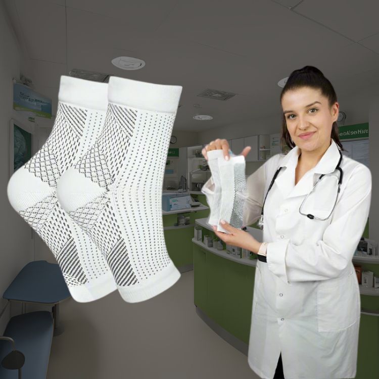 Compression Socks for Neuropathy – Relief for Nerve Pain, Plantar Fasciitis & Ankle Support