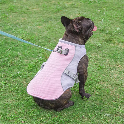 Dog Cooling Vest – Adjustable Cooler Coat for Dogs, Effective Cooling Solution for Hot Weather